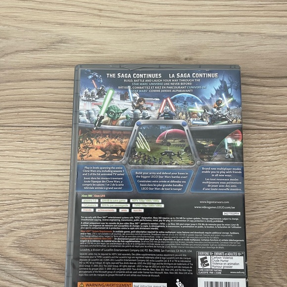 X Box 360 Star Wars Lego Video Game - Picture 2 of 3